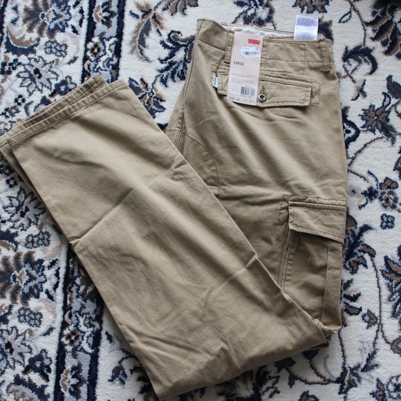 levis mens cargo pants relaxed fit